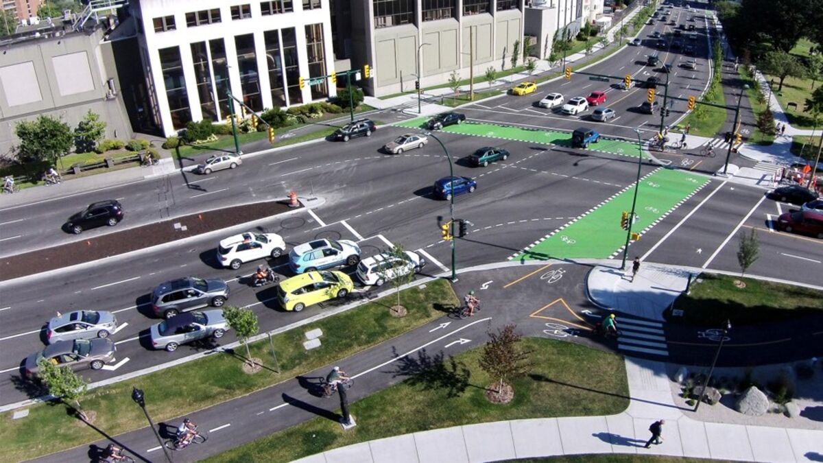 Best Practices on Protected Bike Lane Intersections - Bloomberg