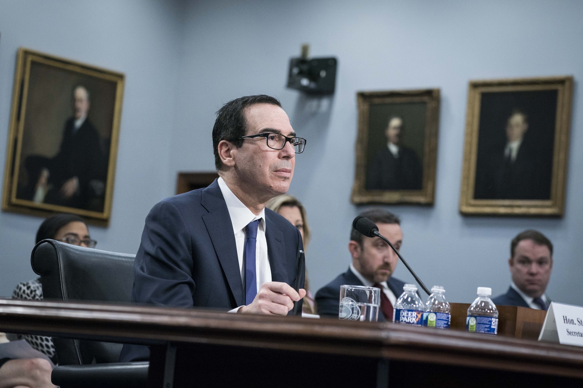 Mnuchin Says Treasury May Forego Seasonal Cuts to Bill Issuance - Bloomberg