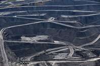 Aerial Views Of Newcastle Coal Industry And Glencore Plc Coal Operations