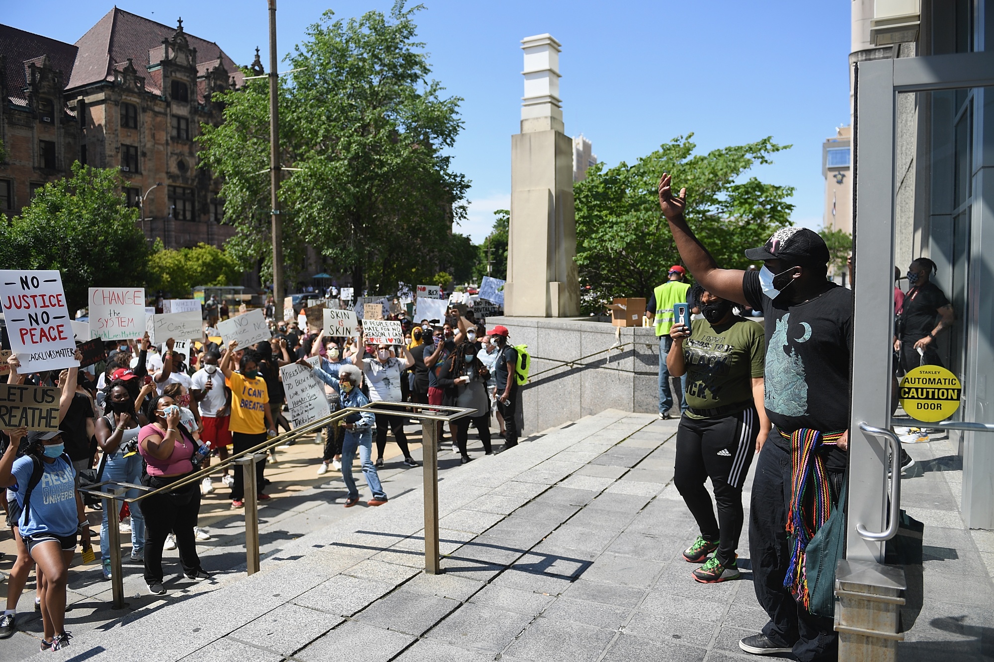 Before this month’s uprising at the St. Louis City Justice Center, protesters gathered there last June to demonstrate against police brutality and the killing of&nbsp;George Floyd.