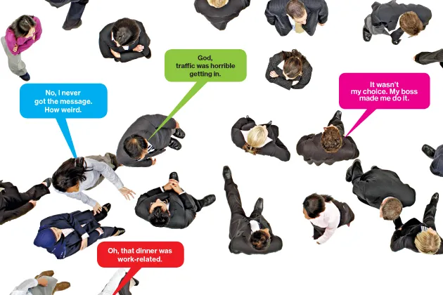 “Most workplace lies ... are in the interest of getting the job done”