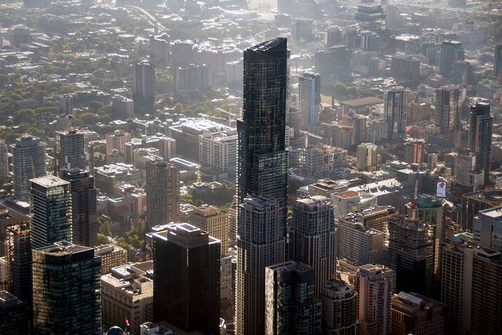 Aerials Views Of Toronto As Housing Prices Fall For Fourth Month