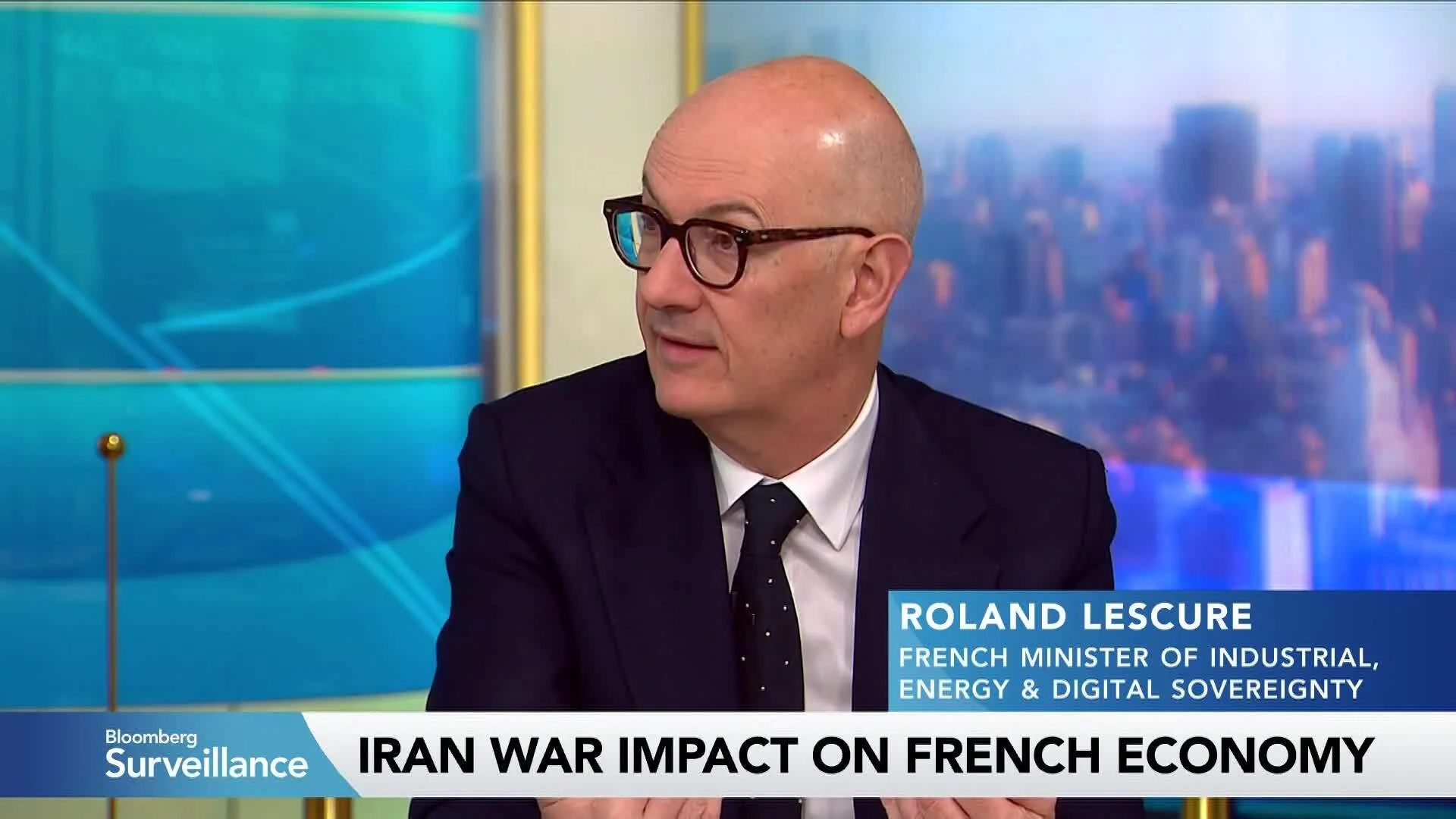 bloomberg.com - Watch French Finance Minister Roland Lescure on Iran Ceasefire, Energy Shock, Oil, Economy