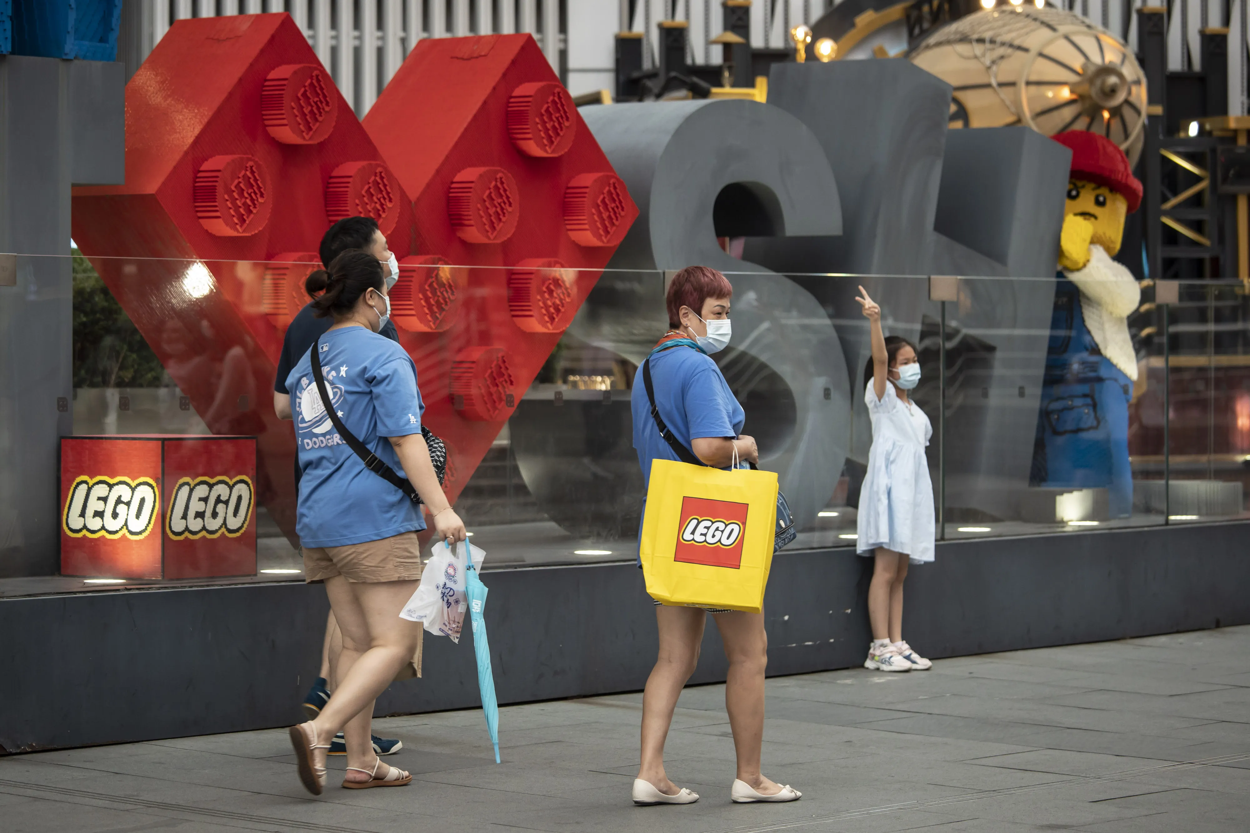 A Lego A/S installation on in Shanghai, China.