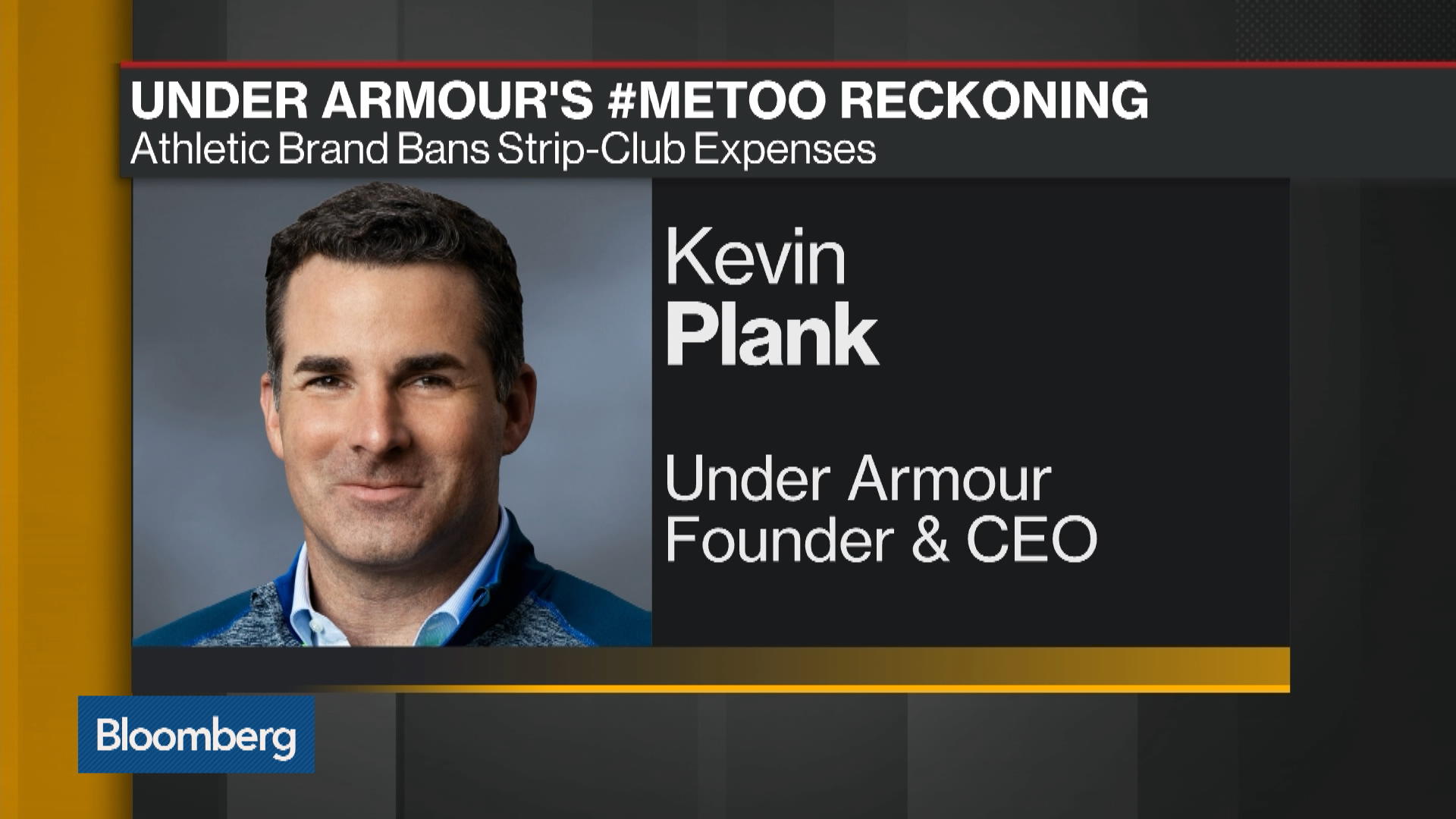 Under Armour Bans Strip-Club Expenses 