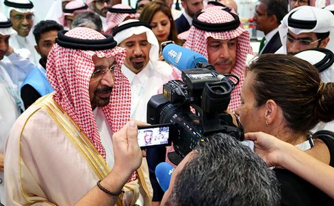 サウジアラビアのファリハ・エネルギー鉱物資源相(16日)