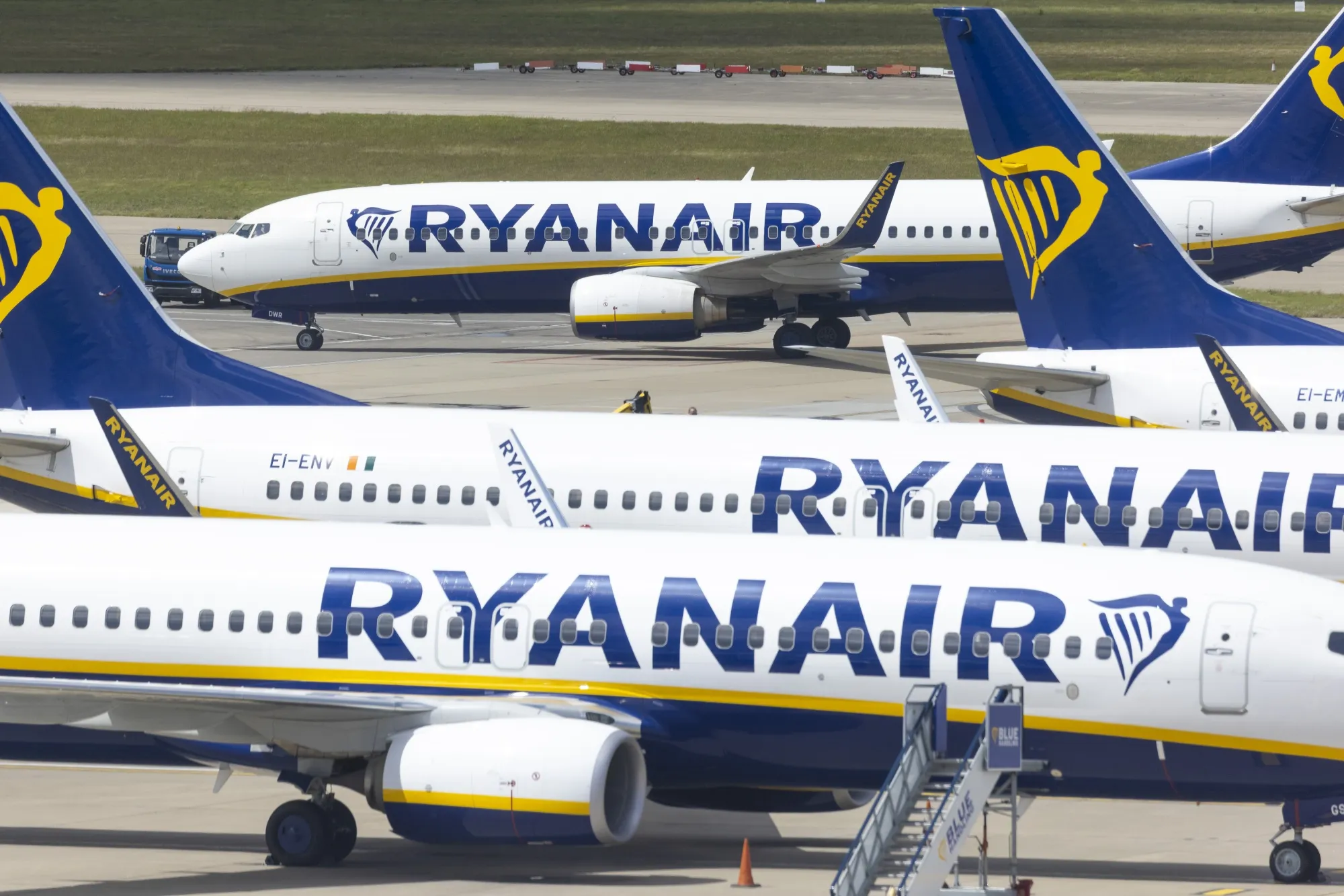 Easyjet Plc and Ryanair Holdings Plc Aircraft Ahead Of U.K. Travel Restart
