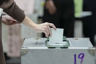 Japanese Voters Cast Ballots In General Election