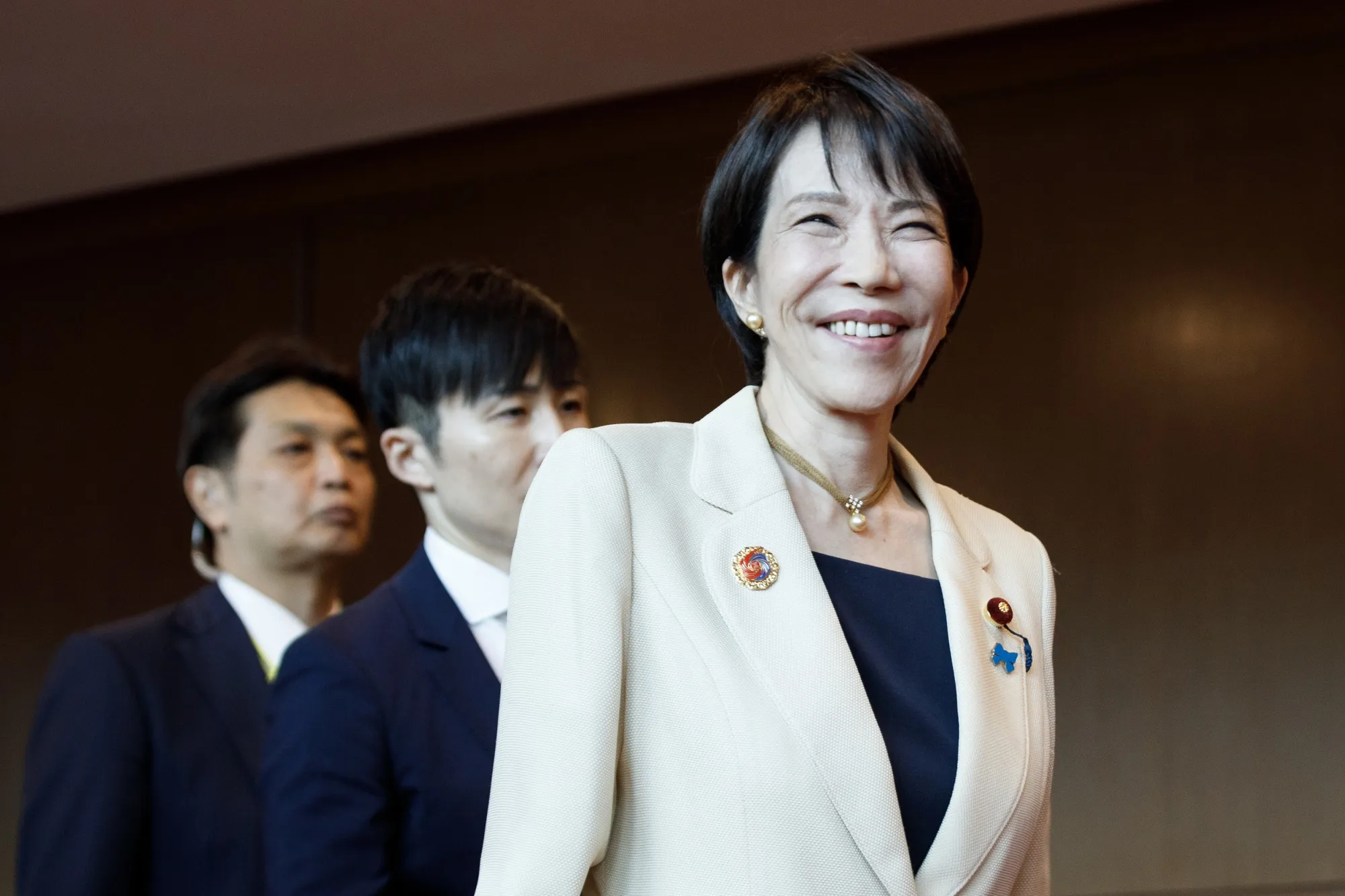 Sanae Takaichi at the Asean Summit in Kuala Lumpur on Oct. 26.