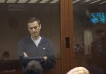 Alexei Navalny appears in court on&nbsp;Feb.&nbsp;12, 2021.
