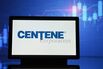 In this photo illustration, Centene Corporation logo seen
