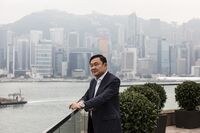 Thaksin Shinawatra in Hong Kong in 2019.