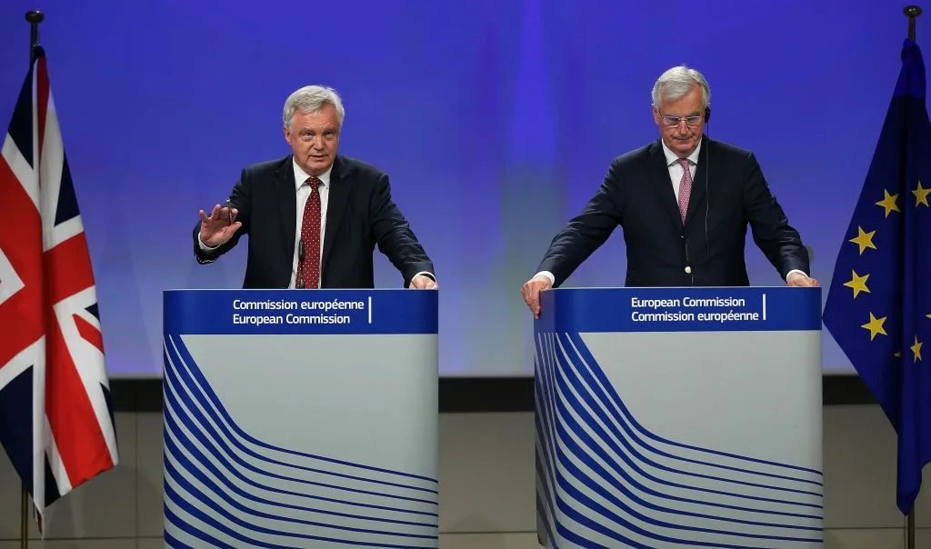 Davis and Barnier need to move on to things that matter.
