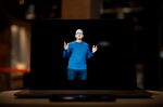 Tim Cook speaking at an Apple virtual event.