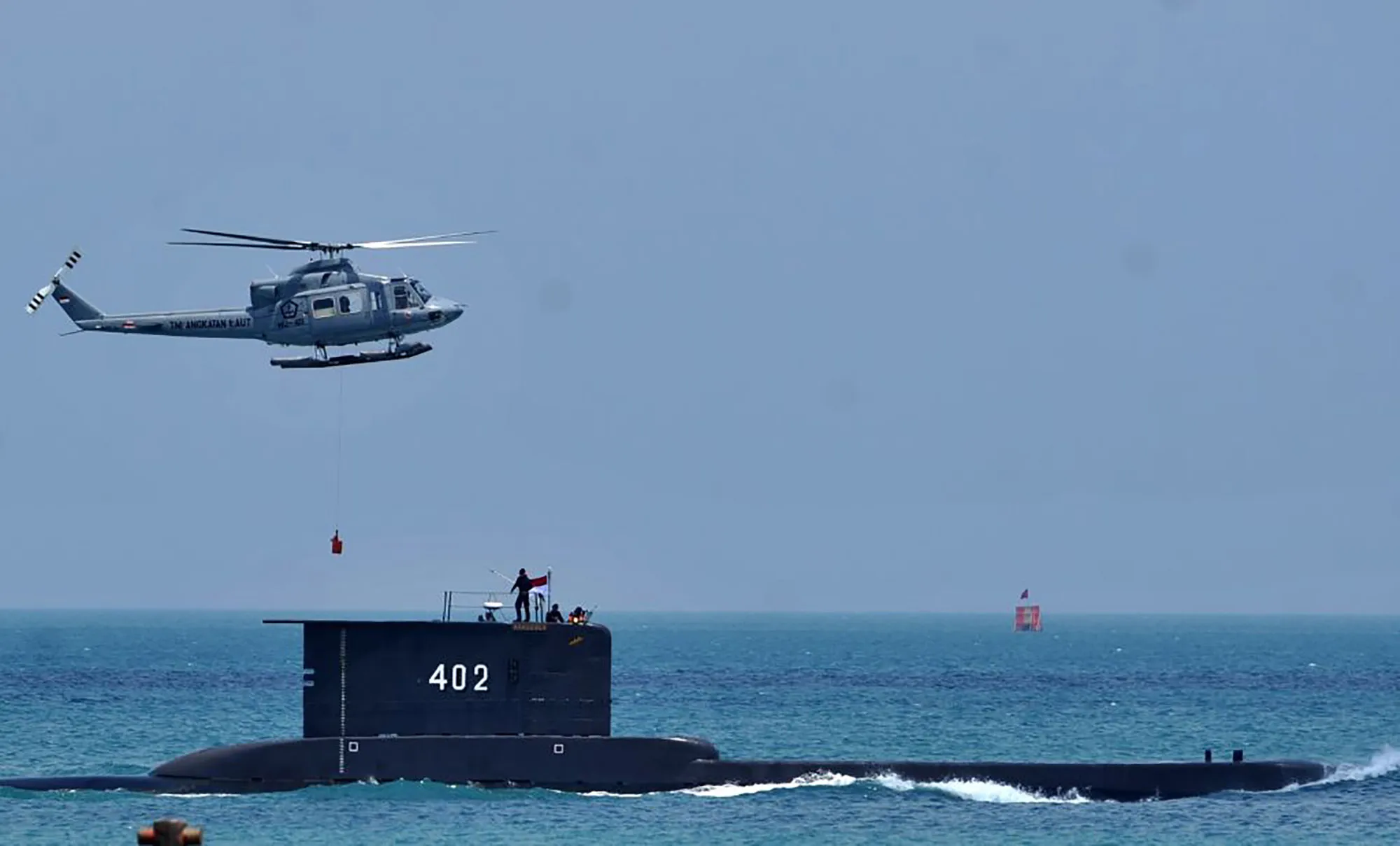 The submarine KRI Nanggala-402 in 2017.&nbsp;