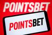 In this photo illustration, PointsBet logo is seen on a
