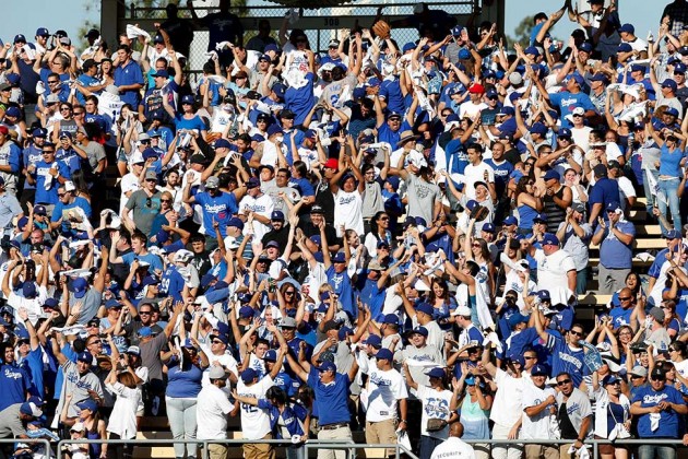 baseball stadium fans