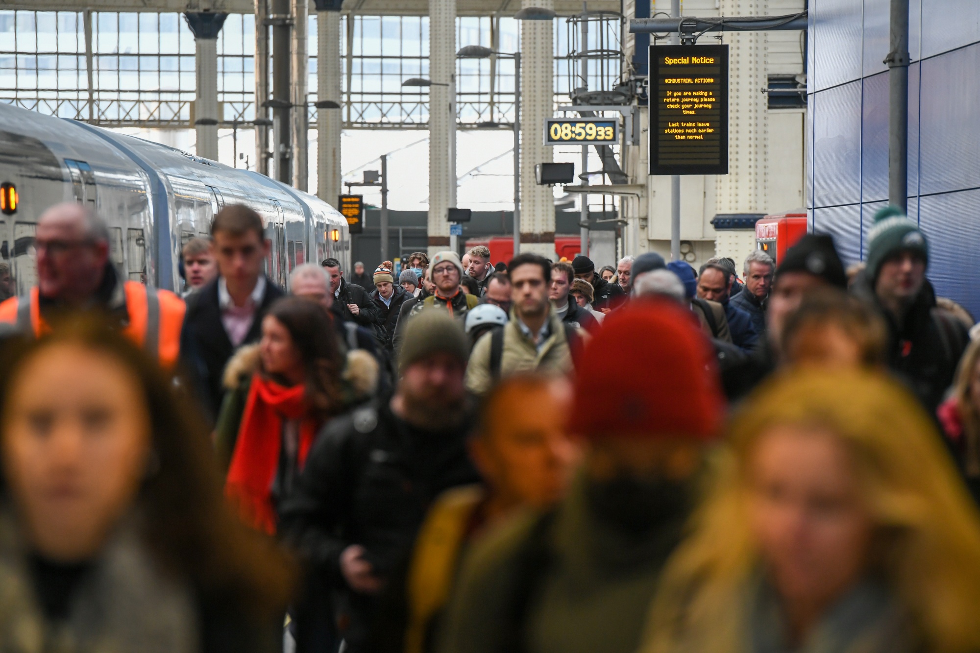 Railway services returning to normal after industrial action