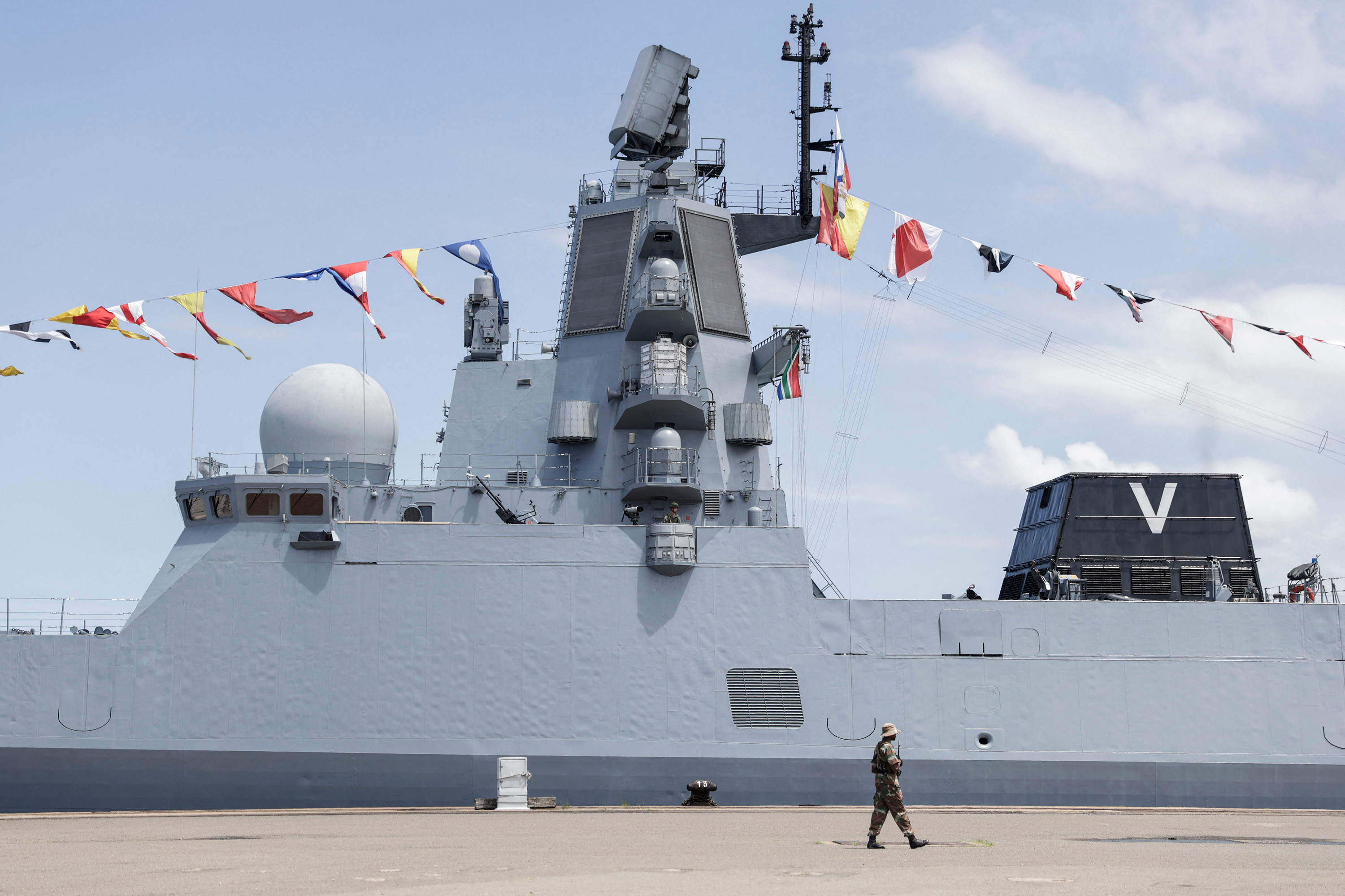 Russian frigates arrive in China in sign of 'close cooperation