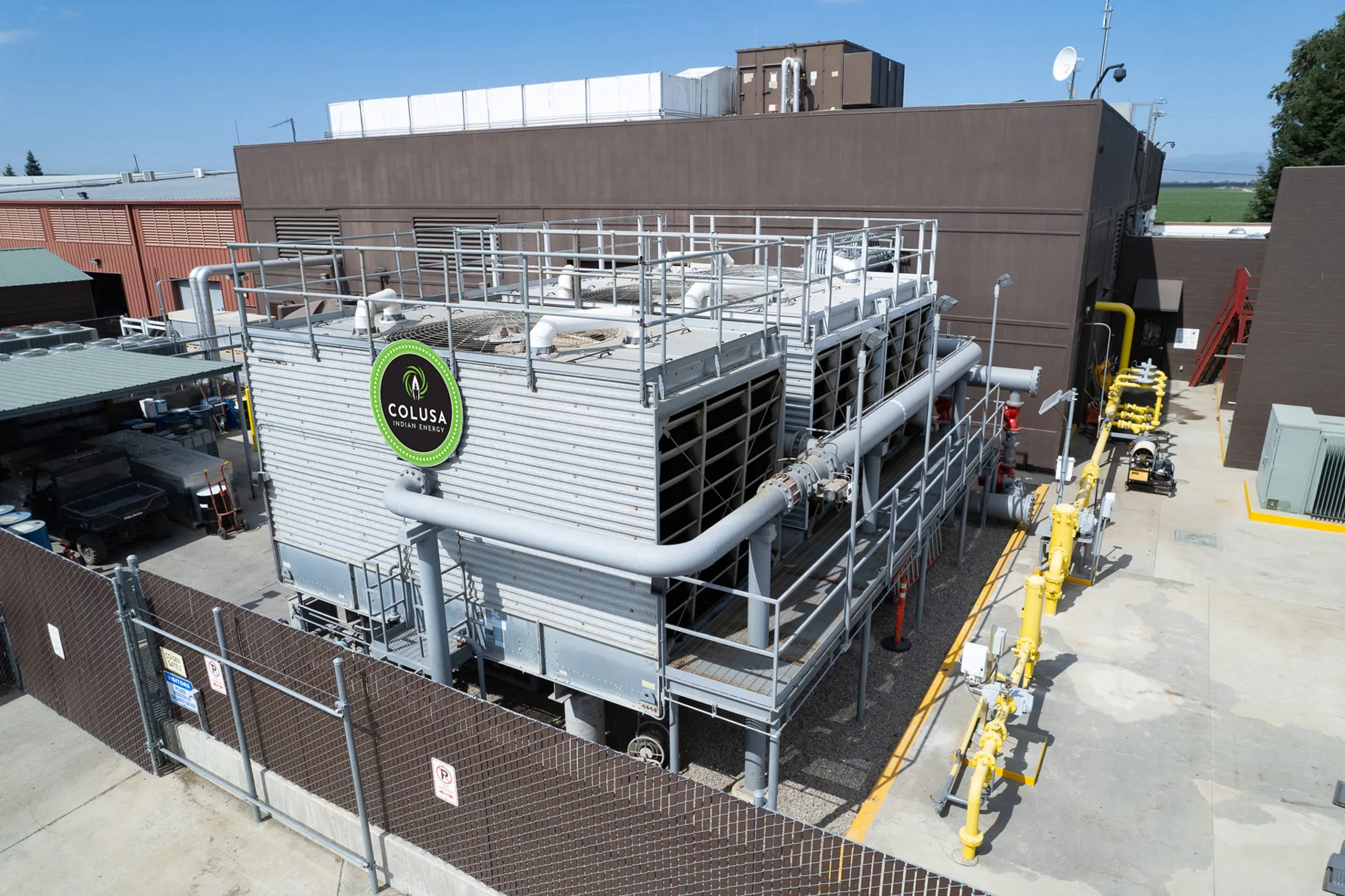 The Colusa Indian Energy building.