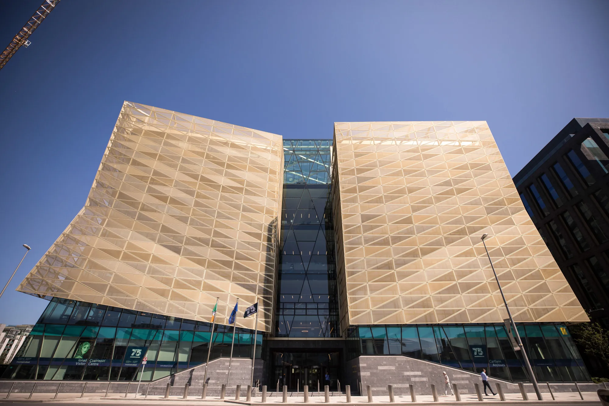 The Central Bank of Ireland stands in Dublin, Ireland.