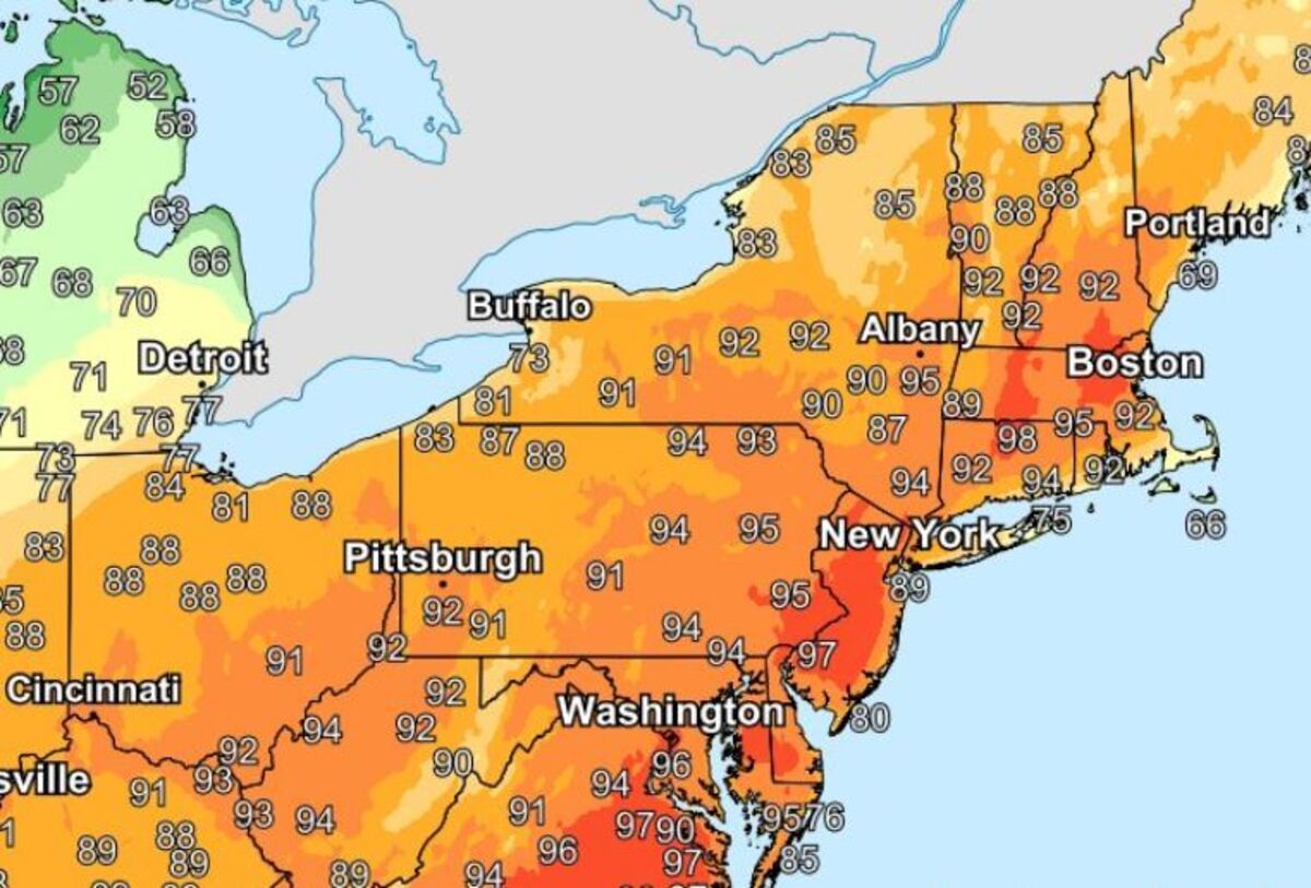 New York Set to Bake as Weekend Heat Burst Stares Down Records