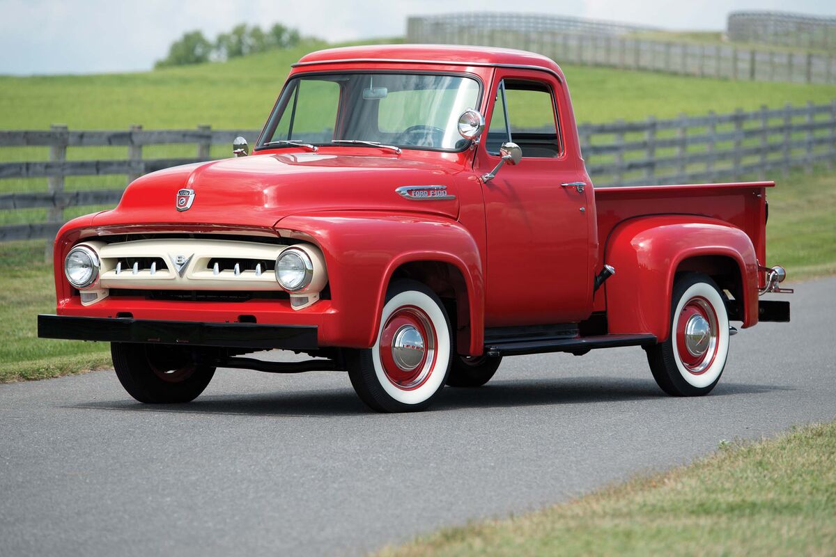 1955 Ford F-100 - Lucky Blue