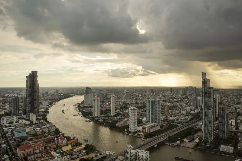 A view of the Bangkok skyline. Thailand is planning to build a smart city not far from the capital.