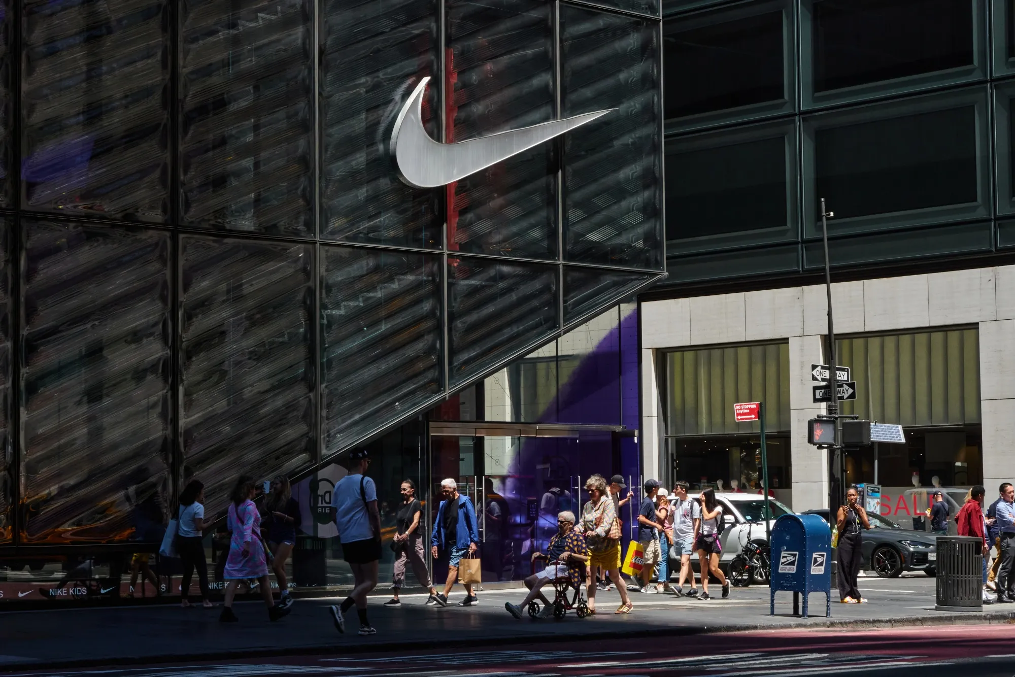 A Nike store in New York.