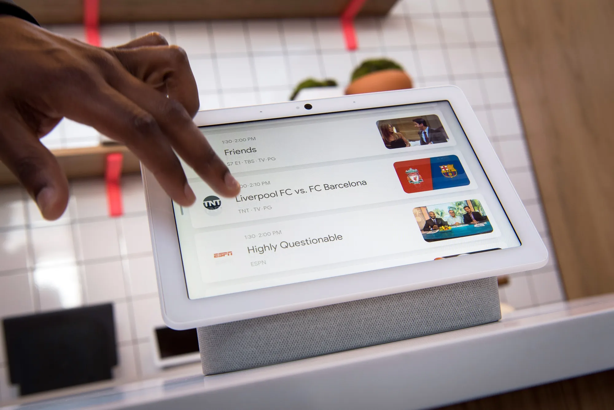 The Google Nest Hub Max&nbsp;