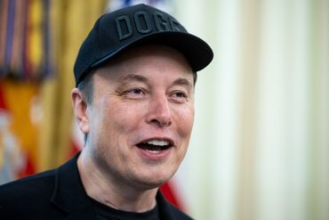 President Trump Holds Press Conference With Musk As He Departs DOGE