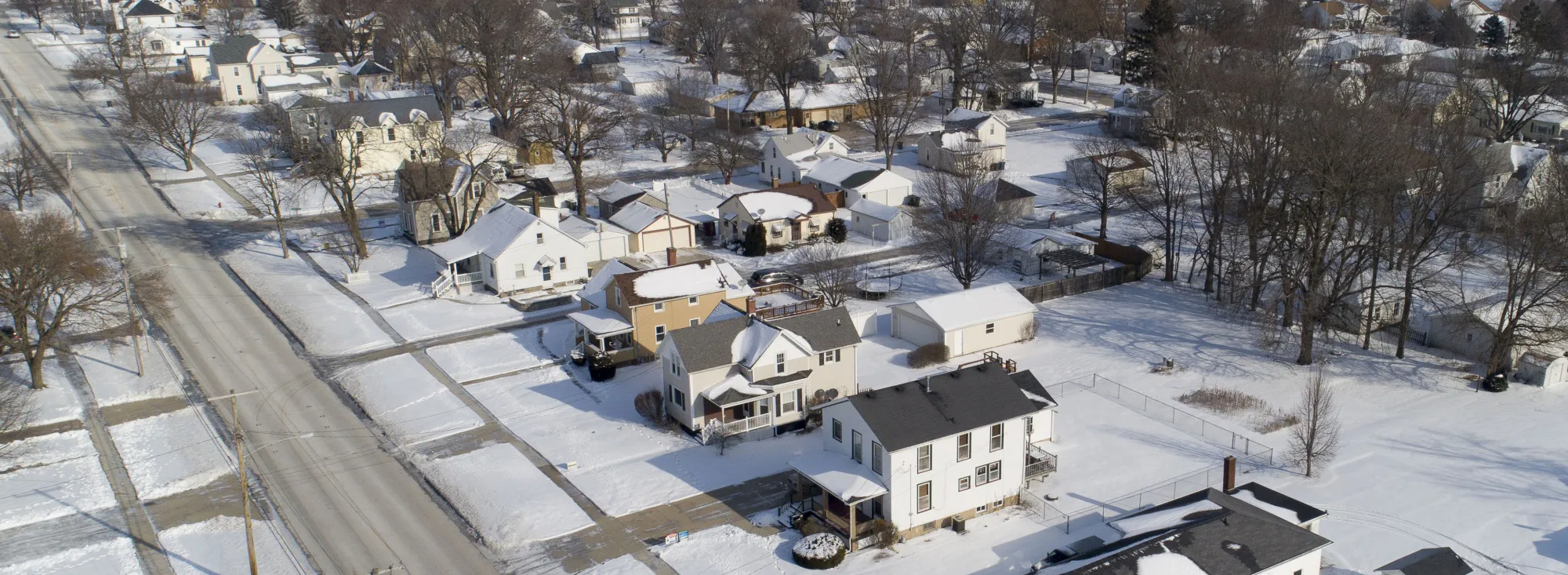 Homes in Geneseo, Illinois.
