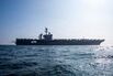 The USS Abraham Lincoln in the Arabian Sea in February.