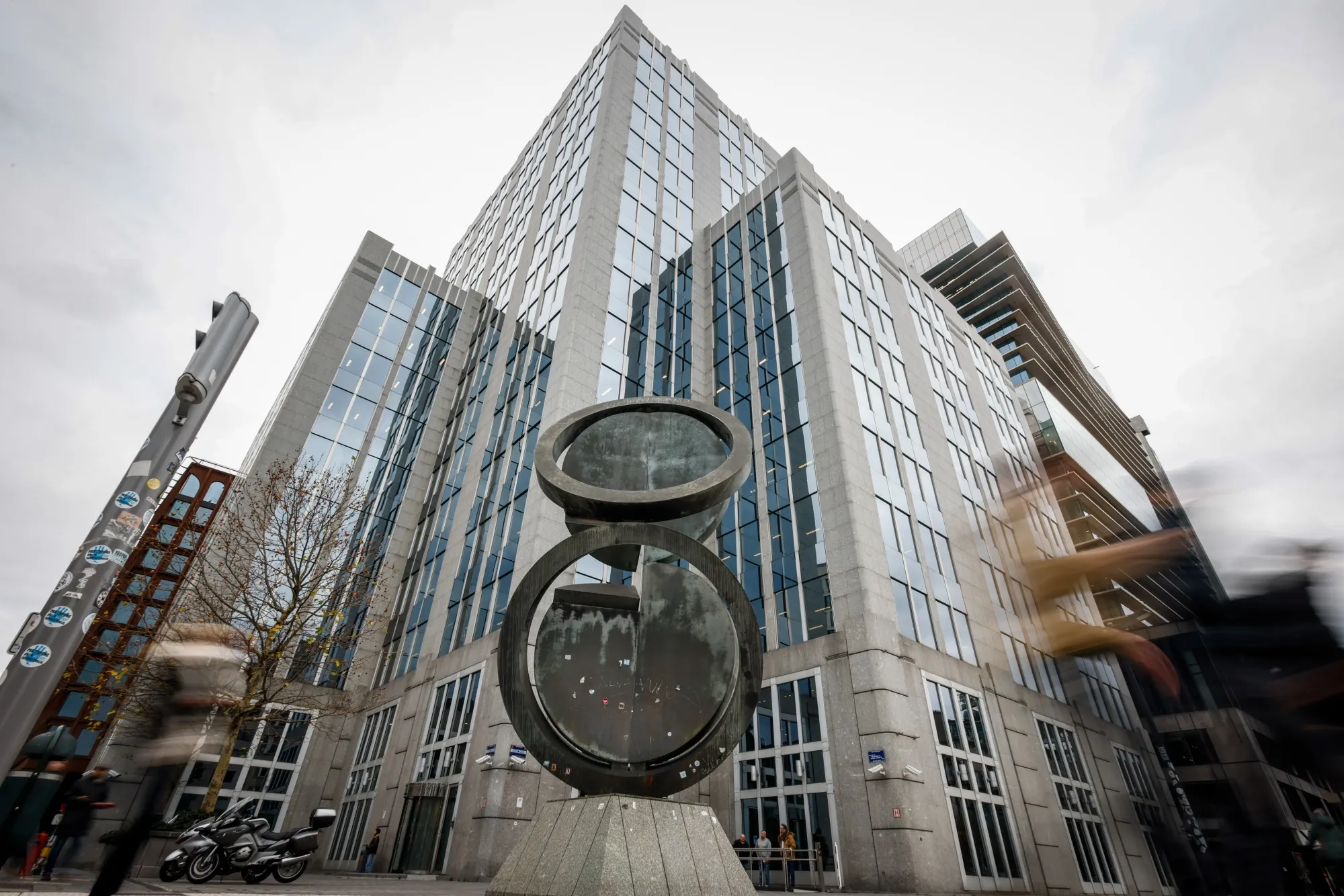 The Euroclear headquarters in Brussels.