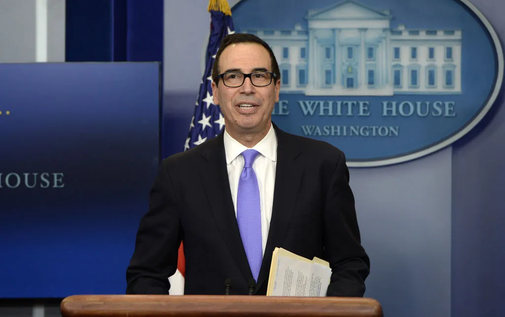 Mnuchin wants a higher ceiling.
