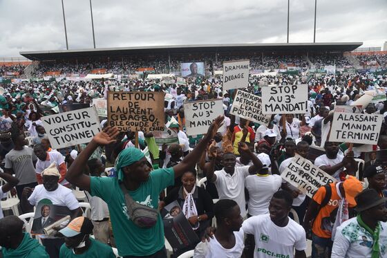 Ivory Coast Leader’s Legitimacy at Stake in Vote He’s Set to Win