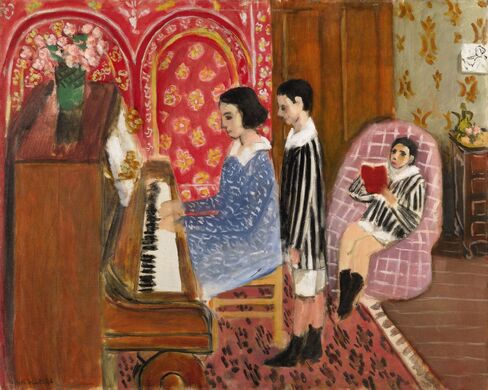 La Lecon De Piano by Henri Matisse