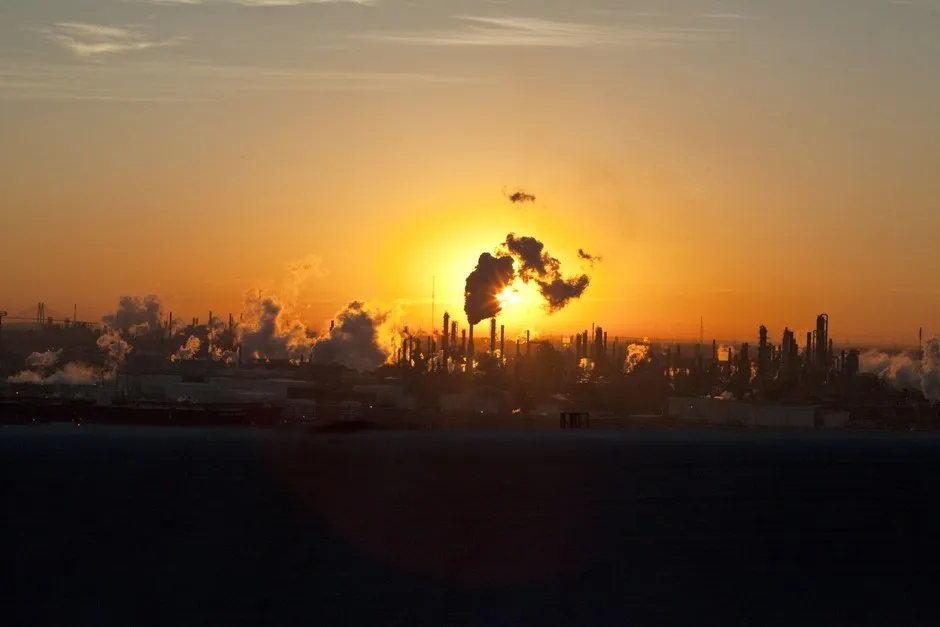Industrial sites in the Houston metro area.