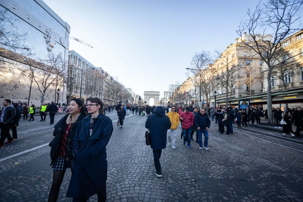 One Sunday a month, the Champs-Elysees Avenue in Paris is reserved for pedestrians. Other streets will be closed to cars all the time.