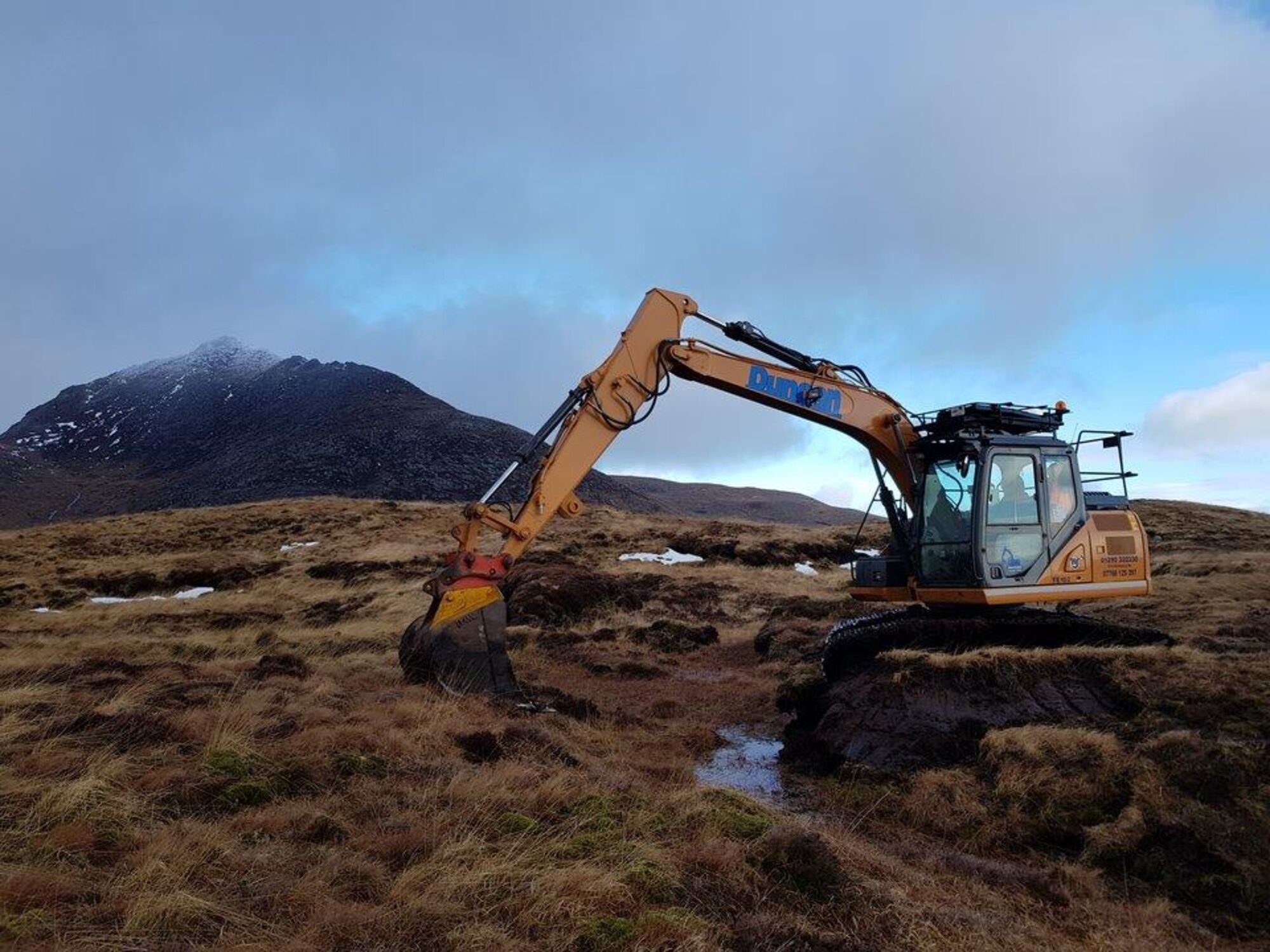 relates to The Search for a Global Carbon Fix Leads to a Scottish Peat Bog