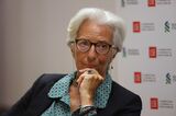 Christine Lagarde at the London School of Economics, on June 15. 