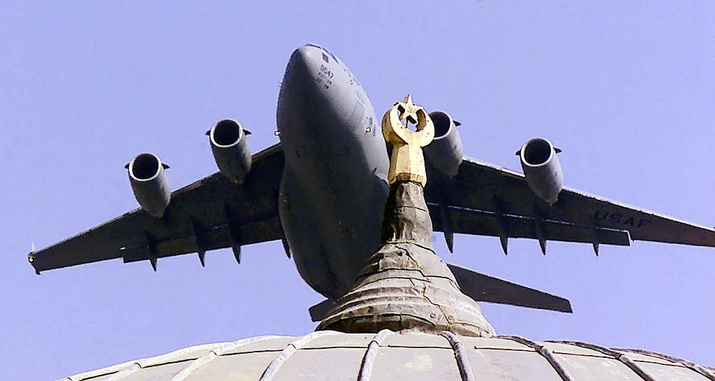 God and man at Incirlik air base.