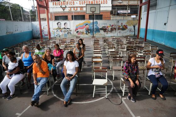 Venezuela's Polling Places Are Deserted. But They're Still Open