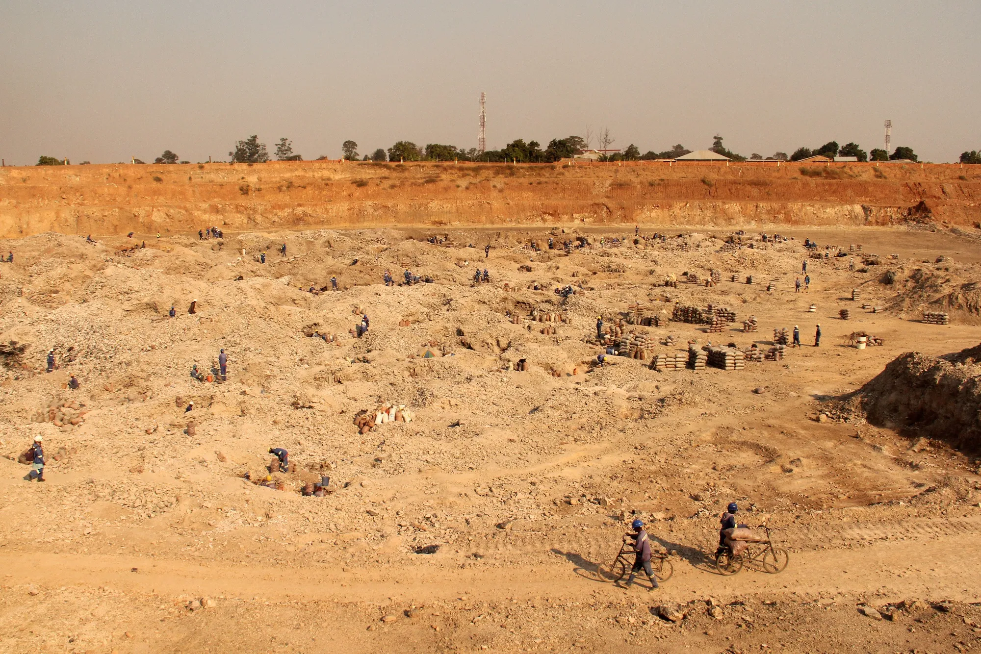 An artisanal project operated by Chemaf Sarl on its Mutoshi concession near Kolwezi