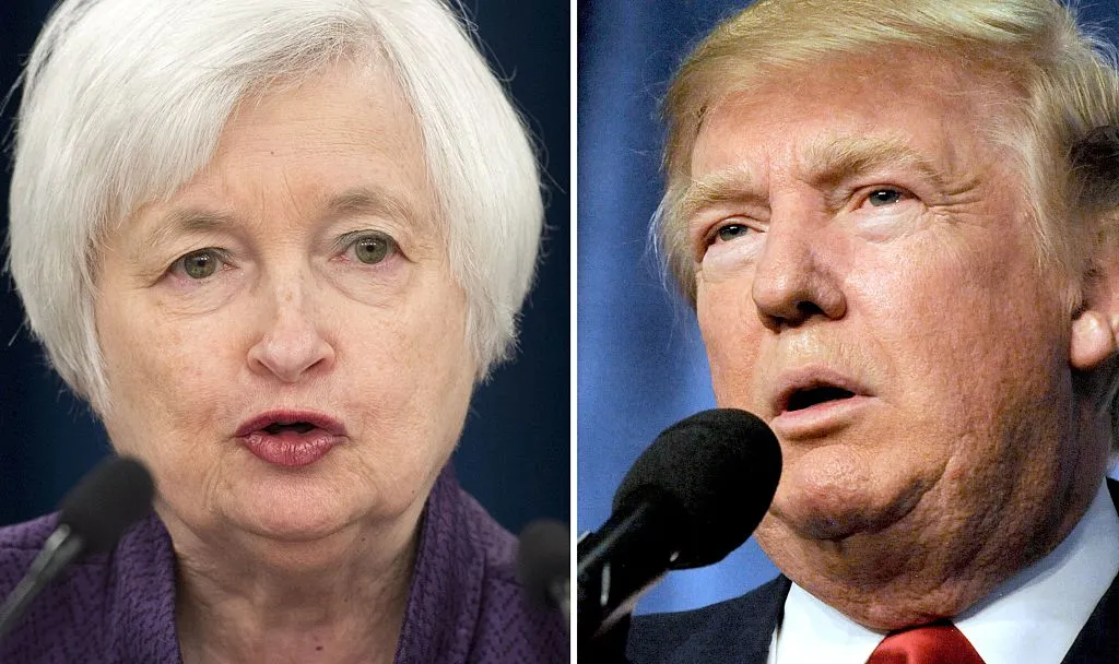 Yellen doesn't work for Trump.
