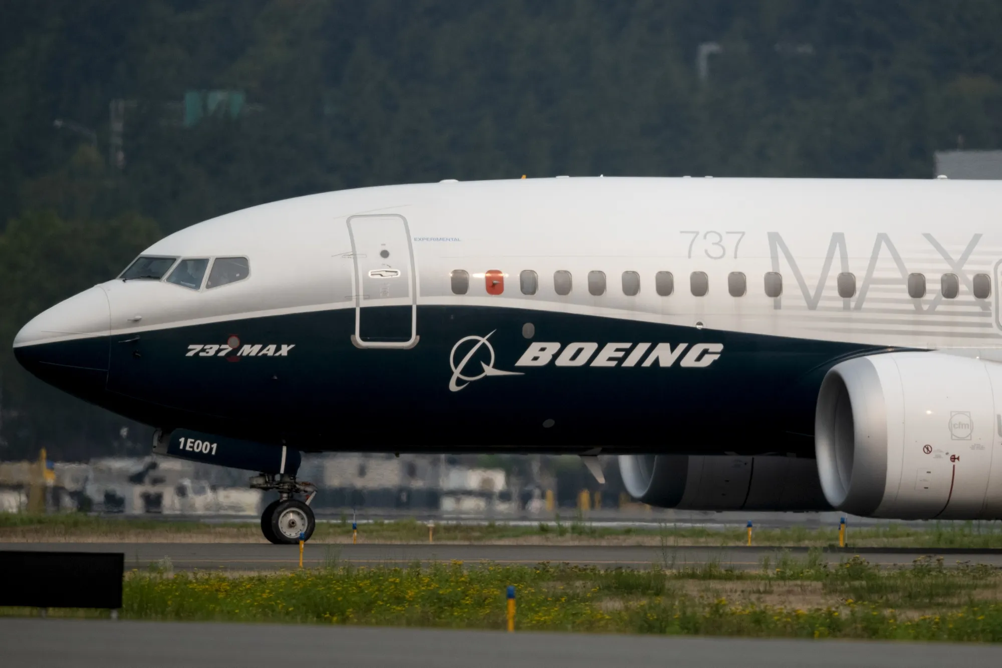 Test Flight Of Reconfigured Boeing 737 Max Airplane
