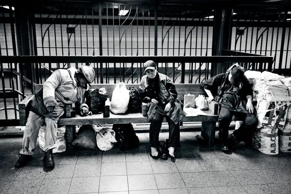 Odense, Denmark, is approaching its homelessness problem in a more holistic way than American cities such as New York, pictured here.  