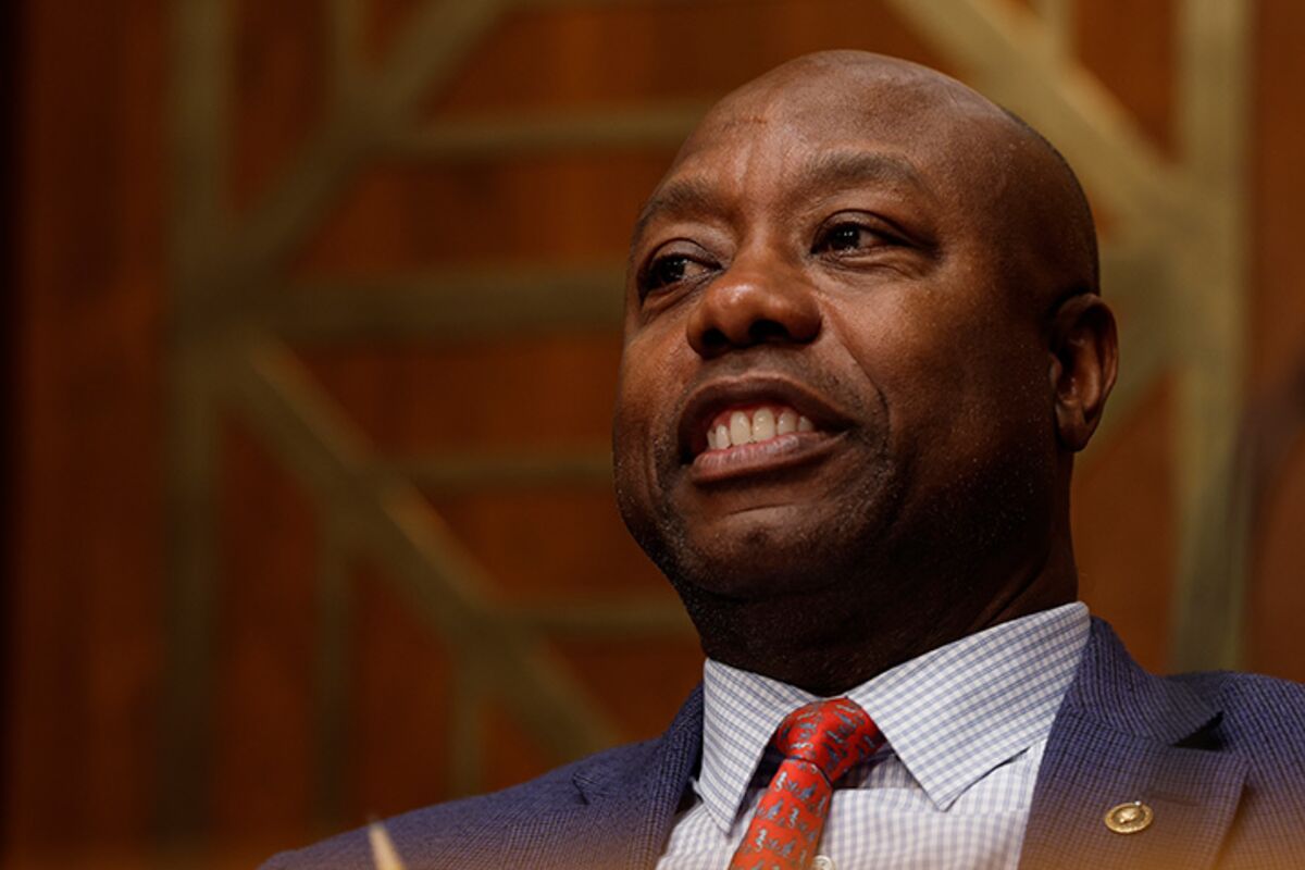 Tim Scott Owner Tim Scott’s Economic Plan Advocates Cuts to Spending, Taxes - Bloomberg