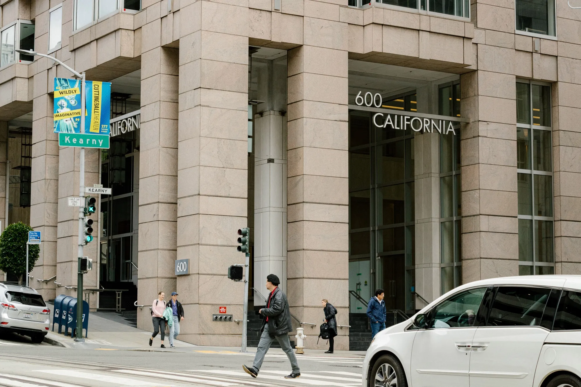 600 California Street in San Francisco.