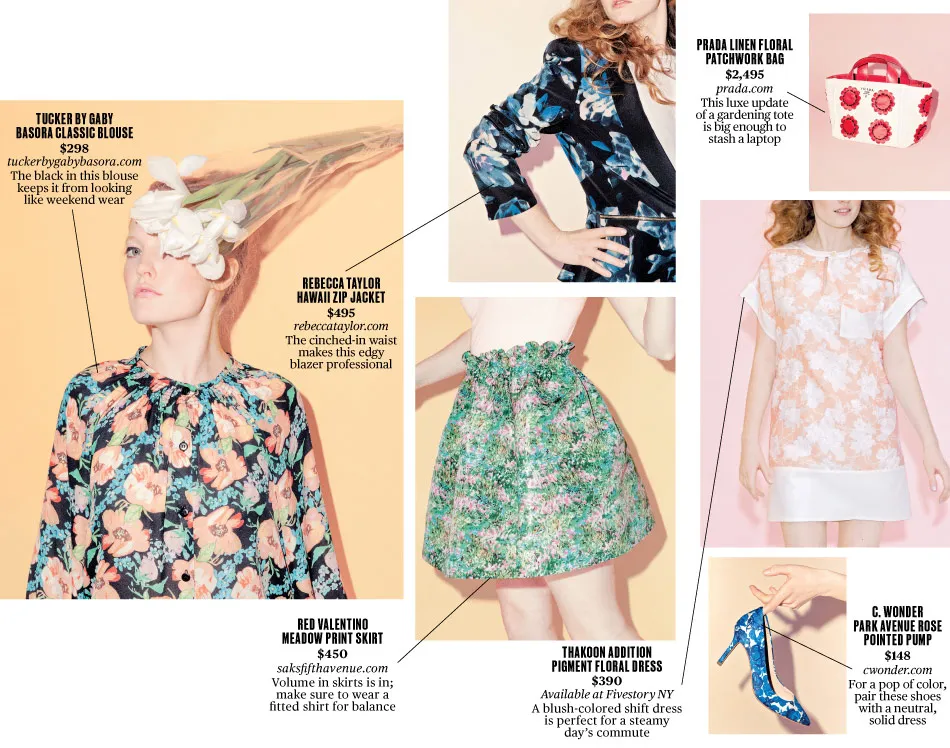 Floral Prints for Office Wear